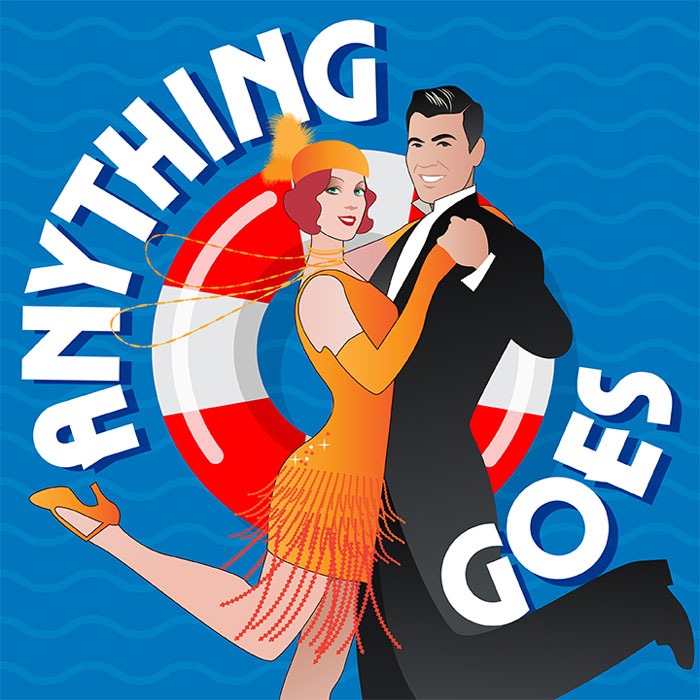 Promotional image for "Anything Goes"