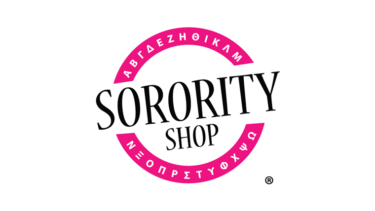 Logo for the Sorority Shop